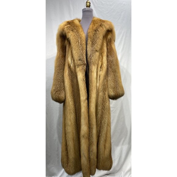natural red fox coat (42055) - Picture 1 of 3